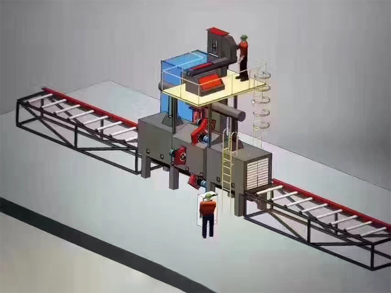 通過式拋丸機